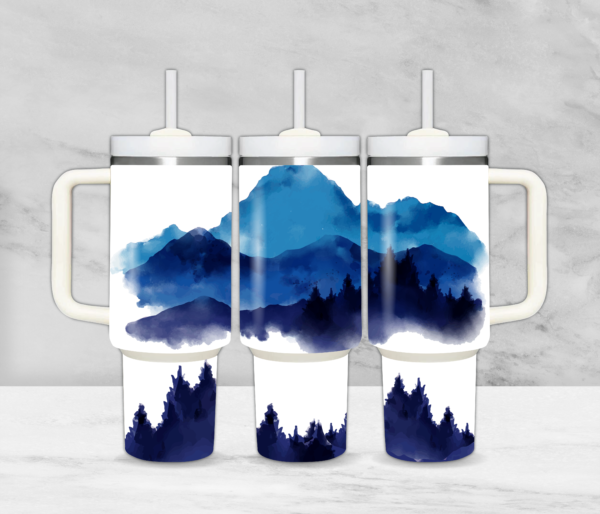 Blue Mountain Tumbler