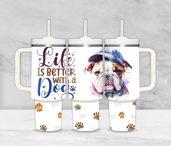 Bulldog Tumbler