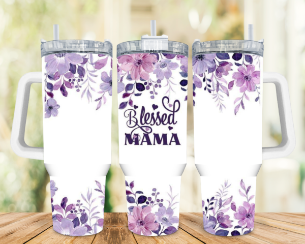 Blessed Mama Tumbler