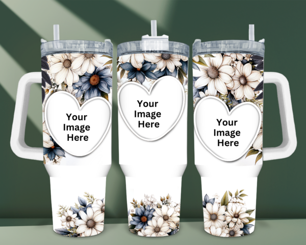 Floral Picture Tumbler