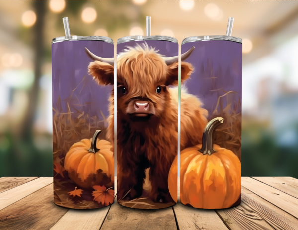 Highland Cow Tumbler